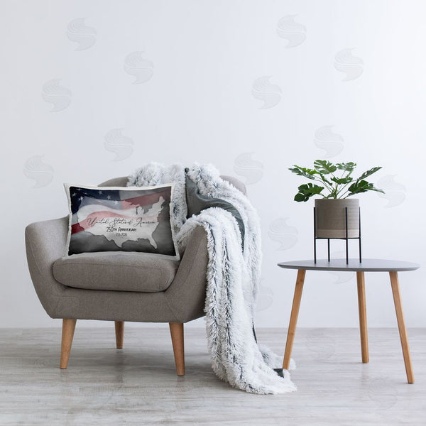 Stupell Industries Lori Deiter | USA 250th Anniversary Printed Throw Pillow