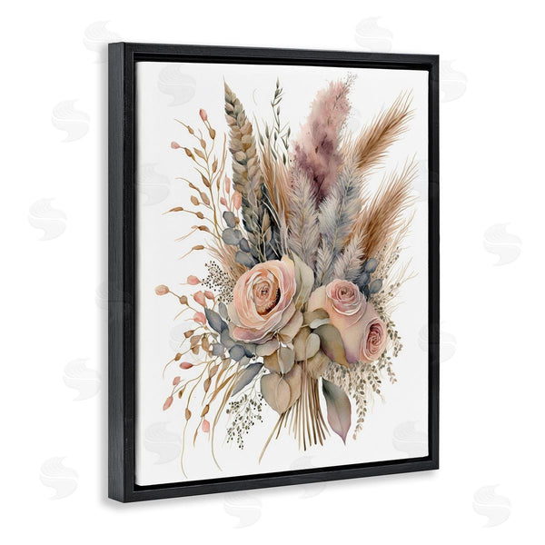Stupell Industries LSR Design Studio | Boho Rose Pampas Wall Art