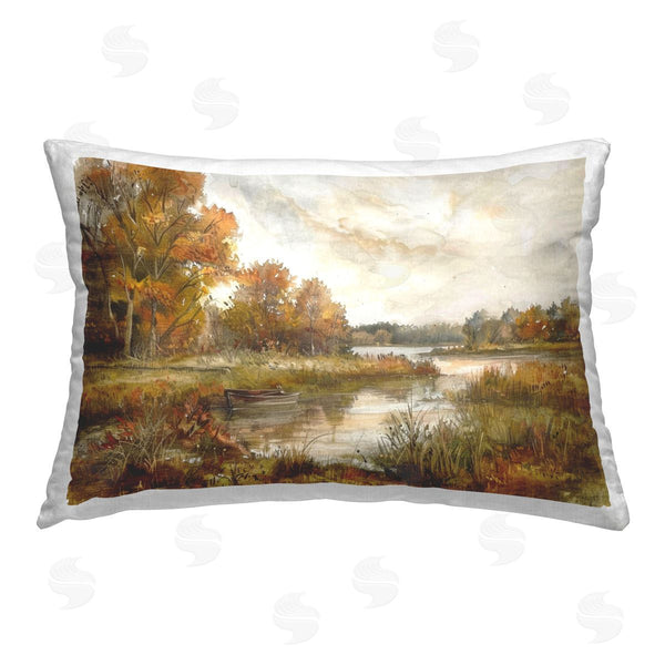stupell industries LSR Design Studio | Fall Scenic River Boat