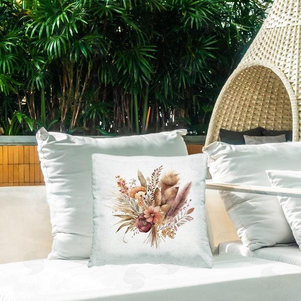 Stupell Industries LSR Design Studio | Mixed Autumnal Botanicals Printed Throw Pillow