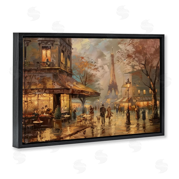 Stupell Industries LSR Design Studio | Parisian Fall Townscape