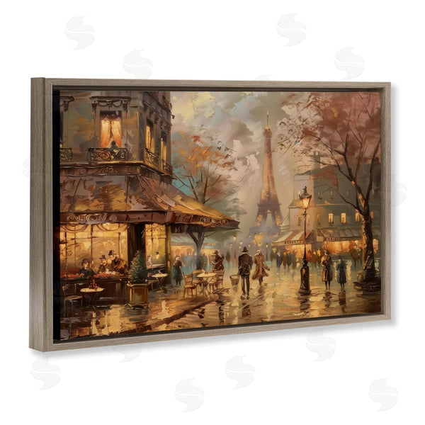 Stupell Industries LSR Design Studio | Parisian Fall Townscape