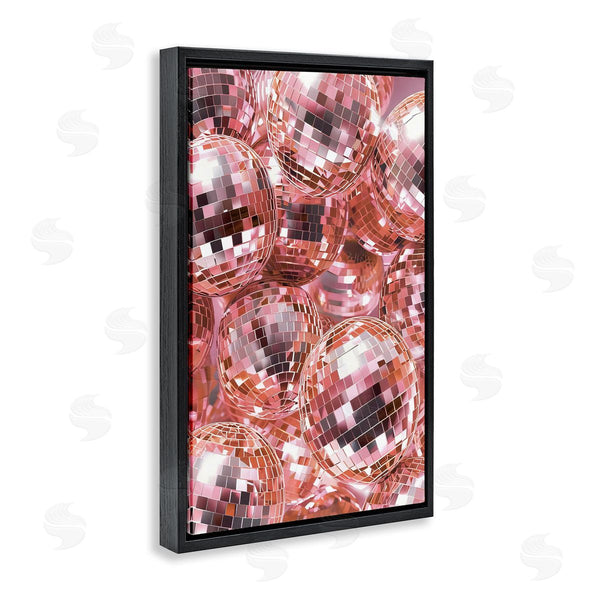 Stupell Industries LSR Design Studio | Pink Disco Ball Pile