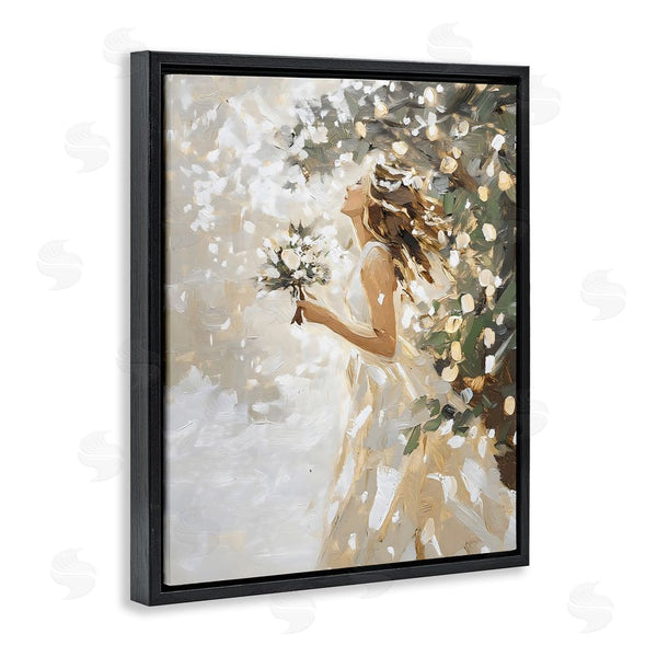 Stupell Industries LSR Design Studio | Soft White Snow Flurry Wall Art