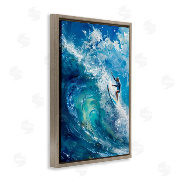 Stupell Industries LSR Design Studio | Soul Surfer On Tidal Wave