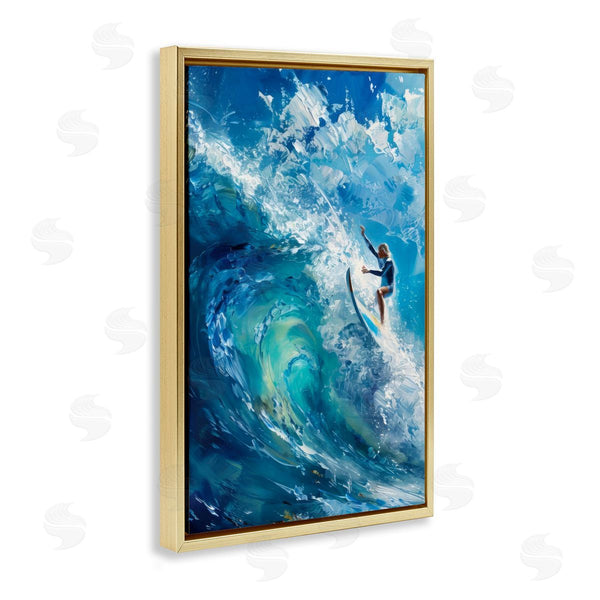 Stupell Industries LSR Design Studio | Soul Surfer On Tidal Wave