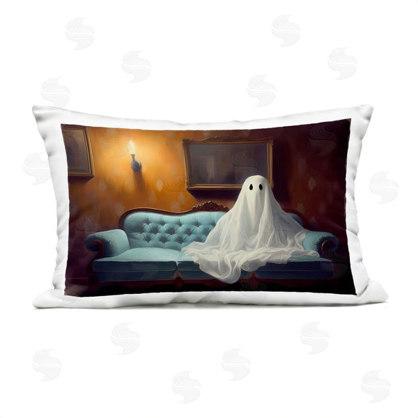 Stupell Industries LSR Design Studio | Spooky Couch By Candle Light Printed Throw Pillow