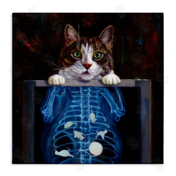 stupell industries Lucia Heffernan | Funny Cat X-Ray Mice Wall Art stupell industries Lucia Heffernan | Funny Cat X-Ray Mice Wall Art