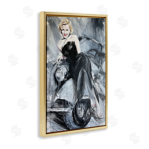 Stupell Industries Lucille Lee | Timeless Fashion Woman