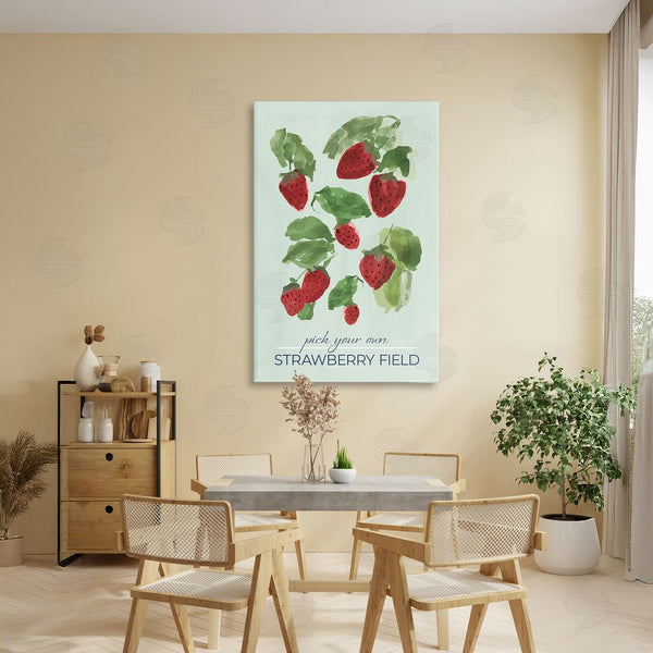 Stupell Industries Lucille Price | Strawberry Field Pick Your Own Wall Art
