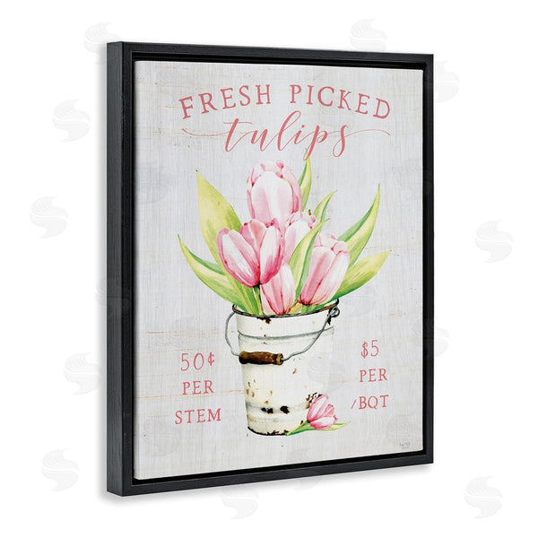 Stupell Industries Lux + Me Designs | Antique Fresh Picked Tulips Wall Art