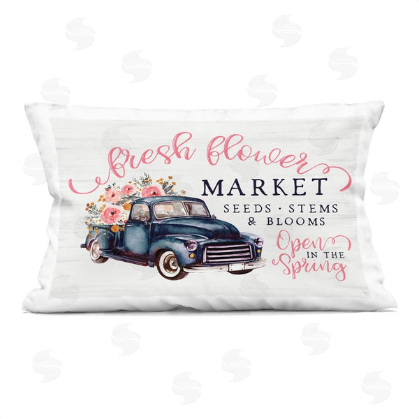 stupell industries Lux + Me Designs | Antique Spring Market Throw Pillow