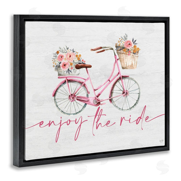 Stupell Industries Lux + Me Designs | Enjoy The Ride Bicycle Wall Art