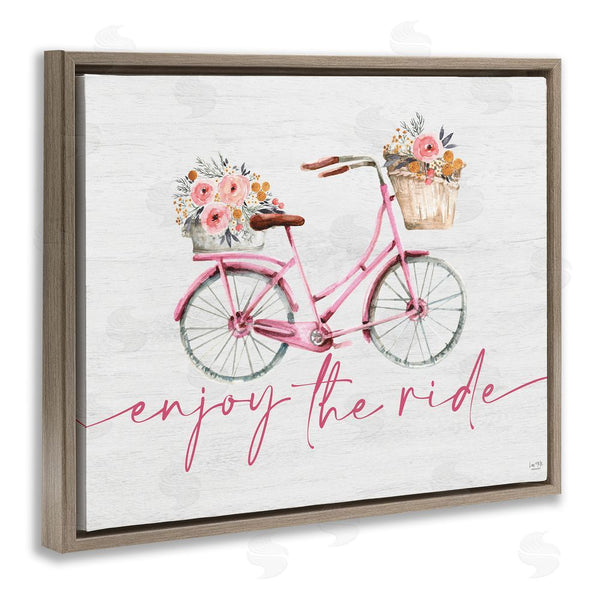 Stupell Industries Lux + Me Designs | Enjoy The Ride Bicycle Wall Art