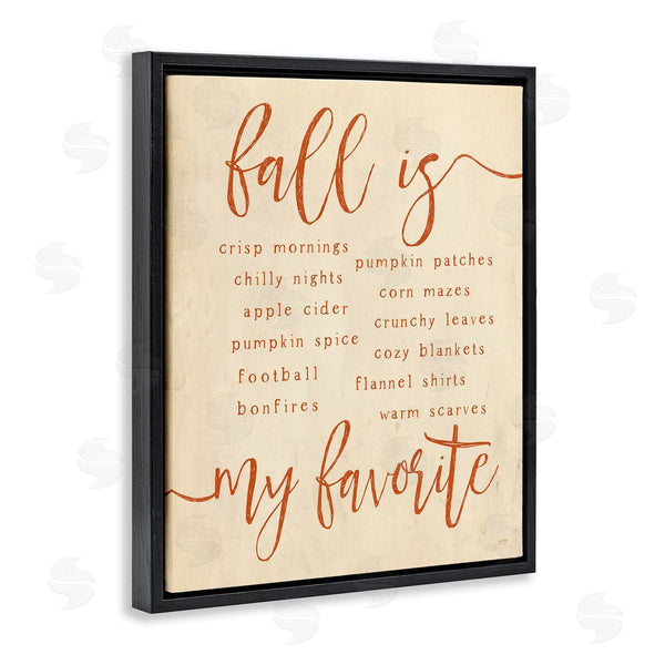 Stupell Industries Lux + Me Designs | Favorite Fall Activities Wall Art