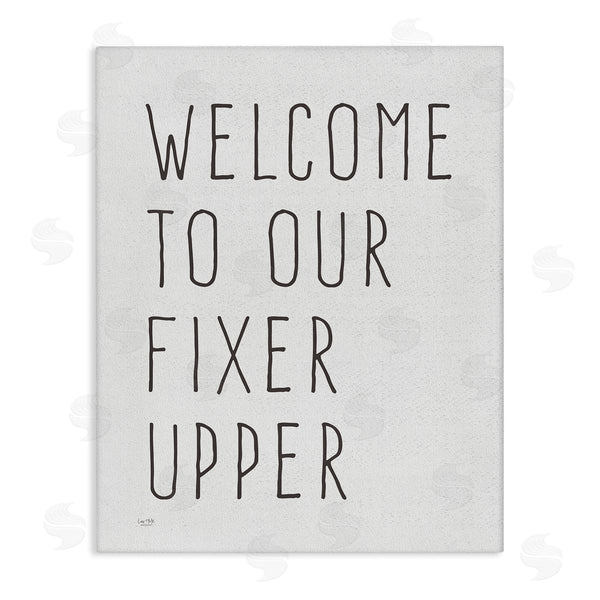 stupell industries Lux + Me Designs | Fixer Upper Home Welcome Sign Casual Typography Wall Art
