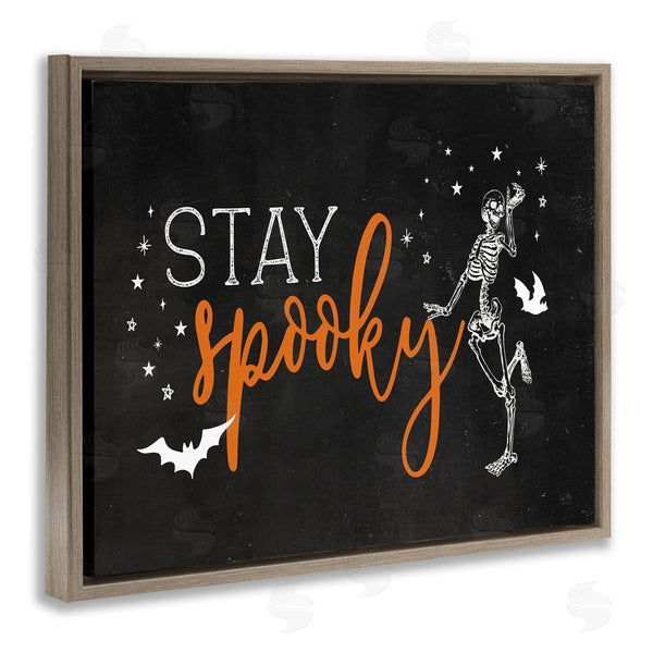 Stupell Industries Lux + Me Designs | Stay Spooky Skeleton Wall Art