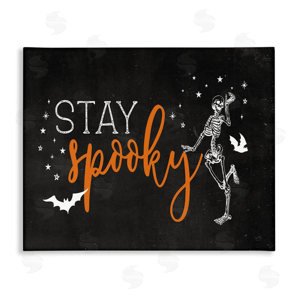 stupell industries Lux + Me Designs | Stay Spooky Skeleton Wall Art