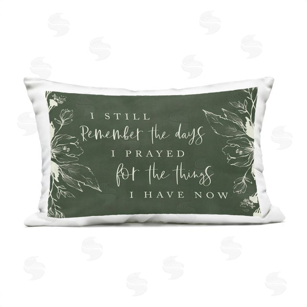 Stupell Industries Lux + Me Designs | Still Remember The Days Gratitude Throw Pillow