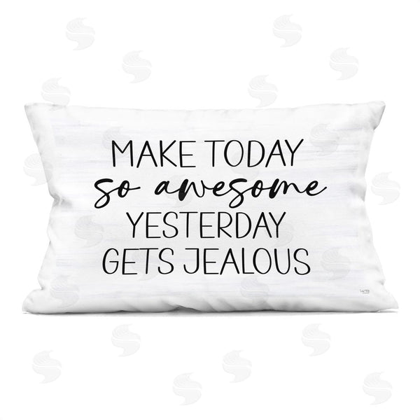 stupell industries Lux + Me Designs | Today So Awesome Yesterday Jealous Throw Pillow