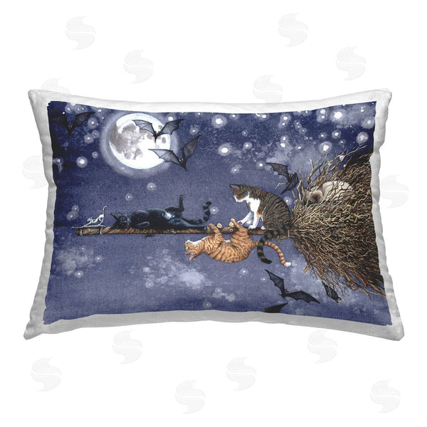 stupell industries Maggie Vandewalle | Joyriding Cats on Broom