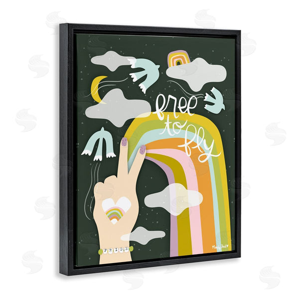 Stupell Industries Mandy Ford Art + Illustration | Boho Free To Fly