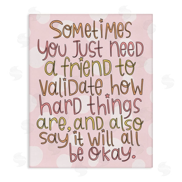 stupell industries Mandy Ford Art + Illustration | Comforting Friendship Quote