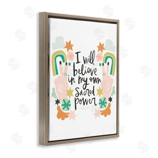 Stupell Industries Mandy Ford Art + Illustration | Empowering Sacred Power Sentiment