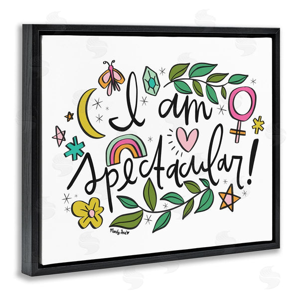 Stupell Industries Mandy Ford Art + Illustration | Motivational I Am Spectacular