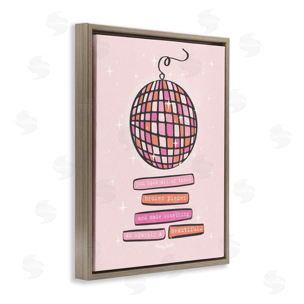Stupell Industries Mandy Ford Art + Illustration | Sparkly & Beautiful Inspirational