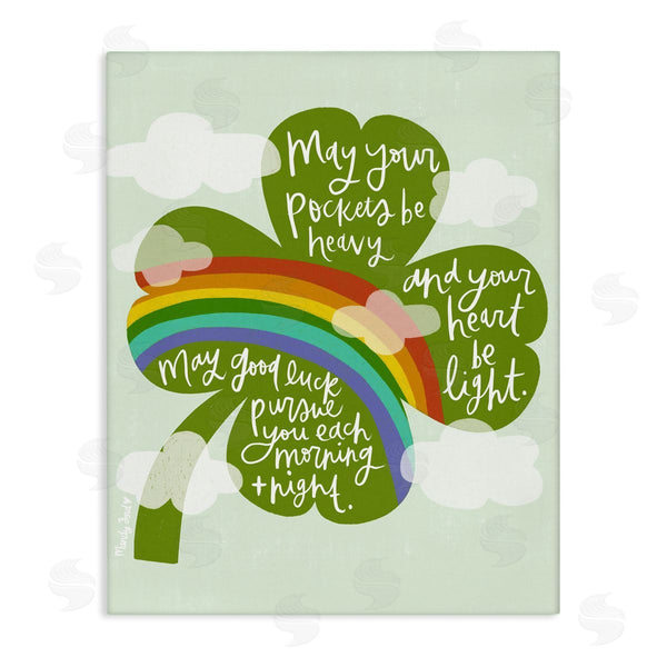 stupell industries Mandy Ford Art + Illustration | Uplifting Good Luck Rhyme Wall Art
