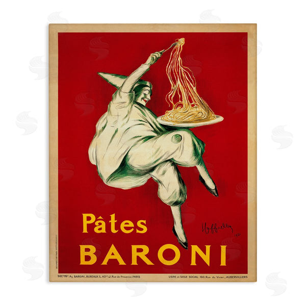 stupell industries Marcello Dudovich | Pates Baroni Vintage Food Poster