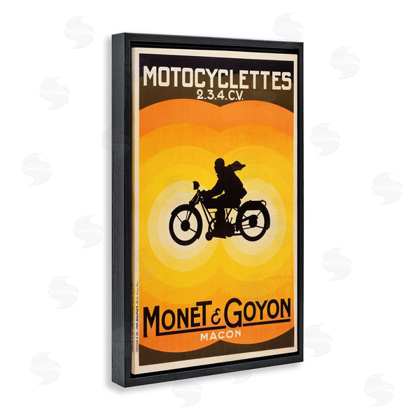 Stupell Industries Marcus Jules | Vintage Motorcycle Advertisement