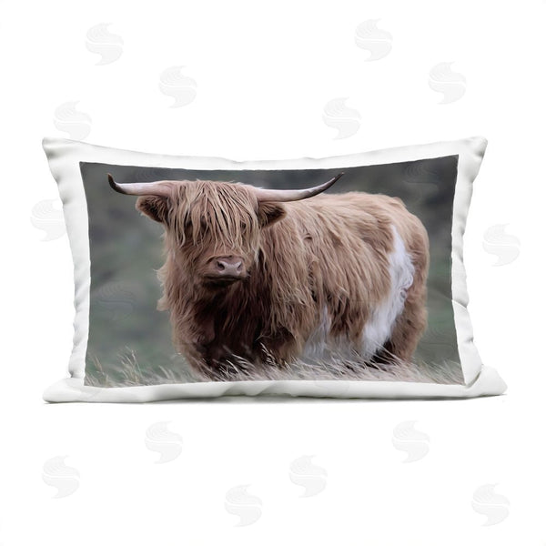 Stupell Industries Marcus Prime | Wandering Harry Highland Cattle Throw Pillow