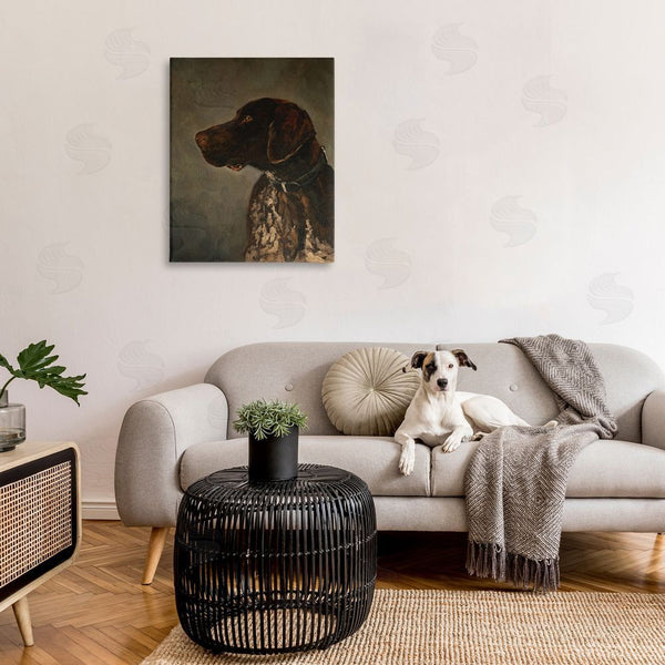 Stupell Industries Marian Parsons | Traditional Pointer Dog Portrait Wall Art