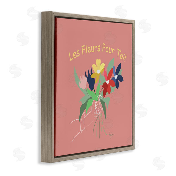 Stupell Industries Mark Higden | Les Fleurs Pour Toi French Bouquet