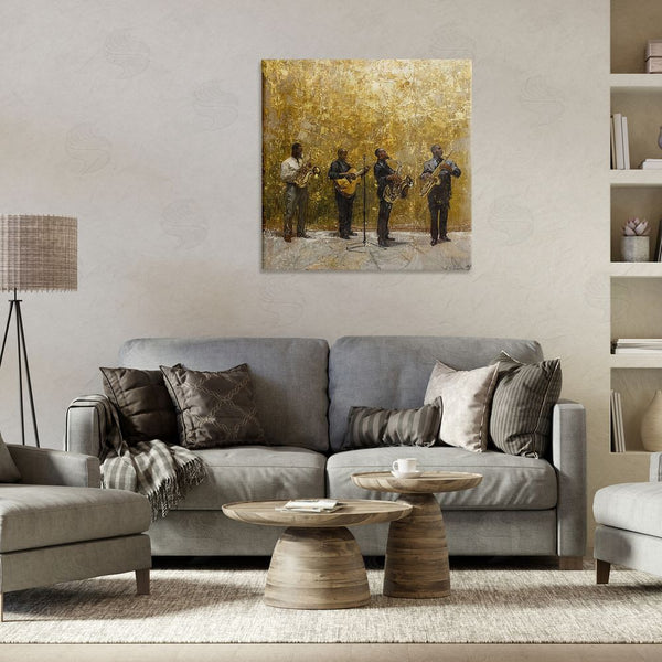 Stupell Industries Marta Wiley | Golden Era Jazz Musicians Wall Art