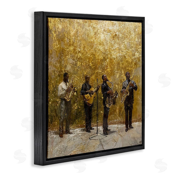 Stupell Industries Marta Wiley | Golden Era Jazz Musicians Wall Art