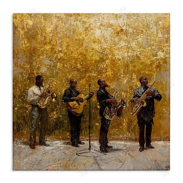 stupell industries Marta Wiley | Golden Era Jazz Musicians Wall Art