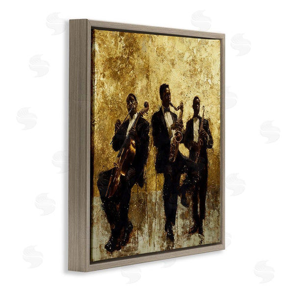 Stupell Industries Marta Wiley | Golden Era Musicians Abstraction Wall Art