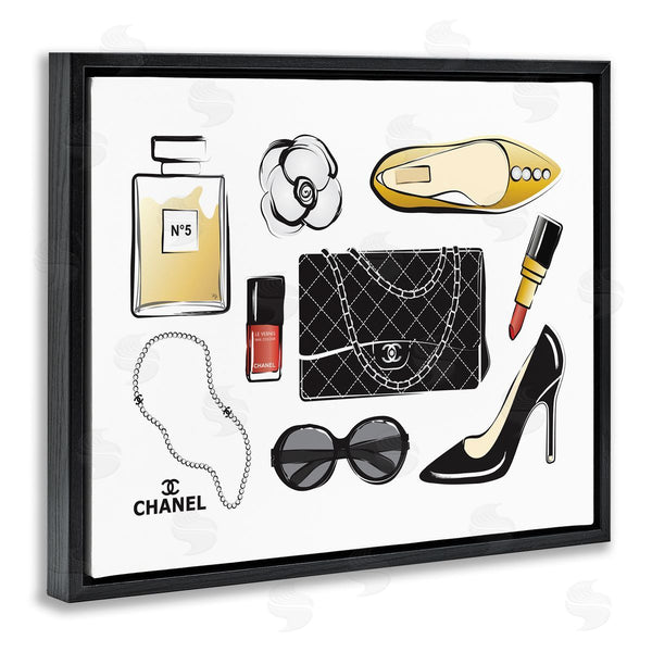 Stupell Industries Martina Pavlova | Designer Fashion Accessories Glam