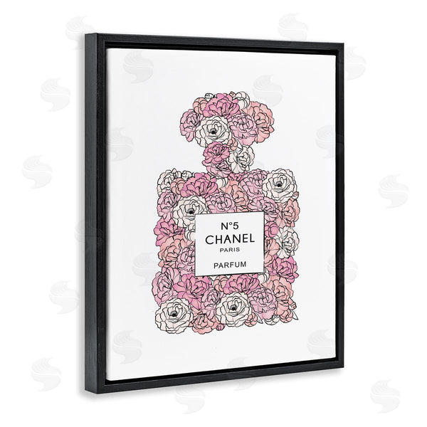 Stupell Industries Martina Pavlova | Pink Rose Perfume Bottle Fashion