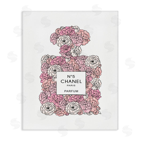 stupell industries Martina Pavlova | Pink Rose Perfume Bottle Fashion