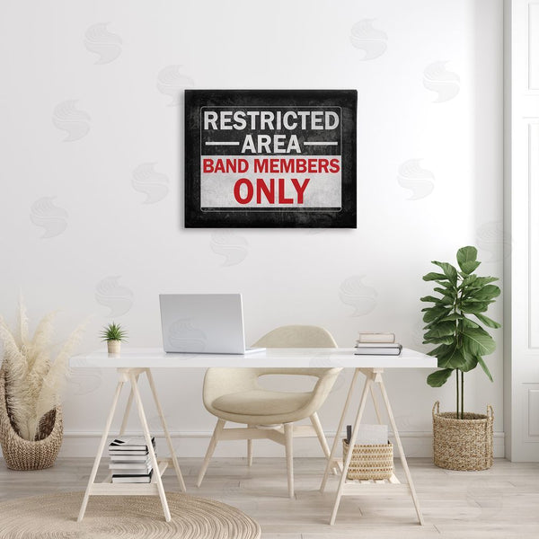 Stupell Industries Masey St. Studios | Band Members Only Wall Art