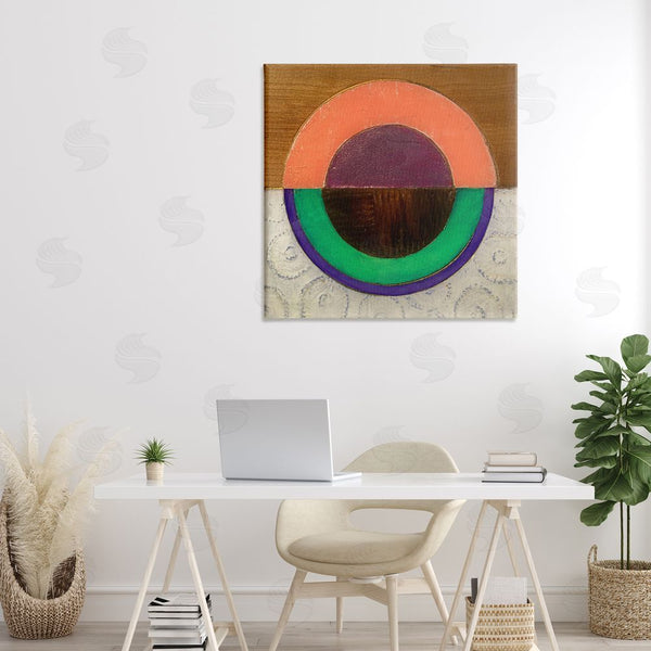 Stupell Industries Matthew Finger | Horizontal Split Circle