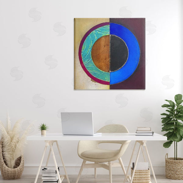 Stupell Industries Matthew Finger | Nautical Split Circle
