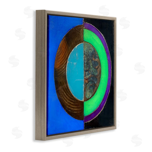 Stupell Industries Matthew Finger | Nocturnal Circle Symmetry