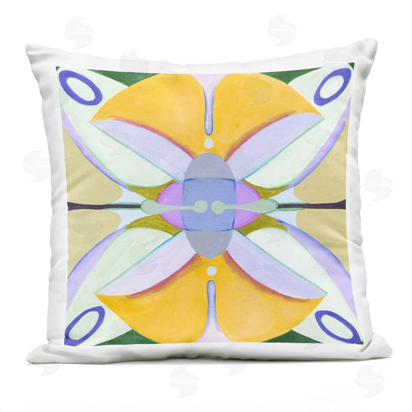Stupell Industries Melissa Wang | Warm Revival Kaleidoscope Throw Pillow