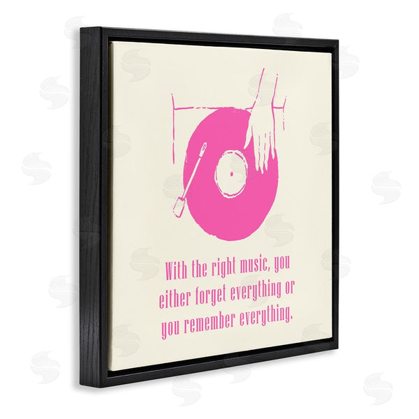 Stupell Industries Melissa Wang | With The Right Music DJ Turntable Wall Art