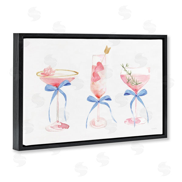 Stupell Industries Mercedes Lopez Charro | Flirty Champagne Cocktails